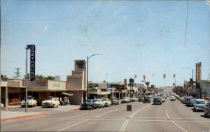 Barstow California CA Bus Station Greyhound c1950s Postcard