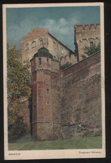 3100787 POLAND Krakow Fragment Wawelu Vintage PC