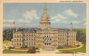 The State Capitol View Lansing MI 