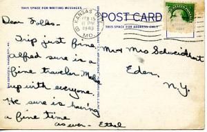 MO - Kansas City, Union Station & Skyline