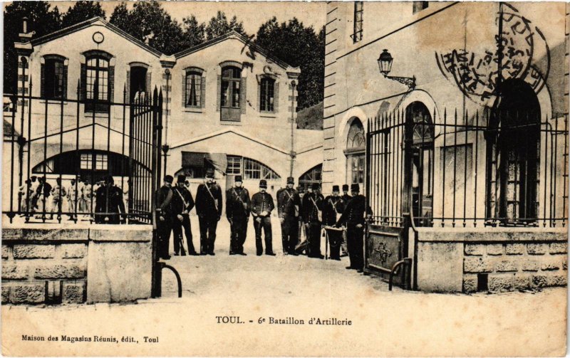 CPA Militaire Toul - 6e Bataillon d'Artillerie (90454)