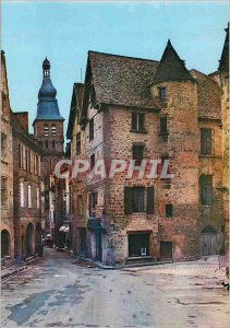 Postcard Modern Sarlat (Dordogne) in the Cite Medievale