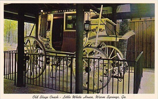 Old Stage Coach Little White House Warm Springs Georgia