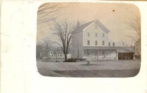 West Newfield ME General Store in 1907 RPPC Postcard