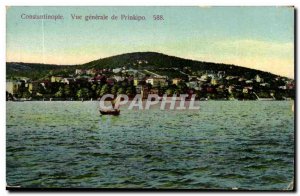 Turkey Turkey Constantinople Old Postcard General view of Prinkipo