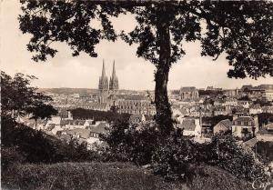 BR17418 Quimper vue prise du mont Frugy    france