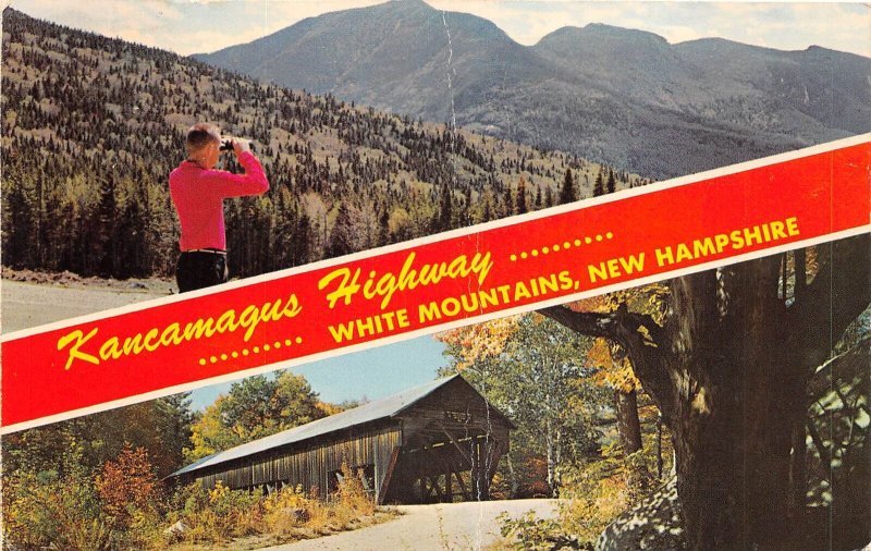 US6 USA Kancamagus Highway White Mountains New Hampshire 1970 JFK stamp