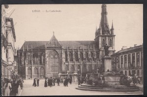 Belgium Postcard - Liege - La Cathedrale    RS3879