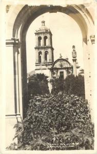 c1940 Real Photo PC Templo del Hospital Irapuato Guanajuato Mexico, MF 58