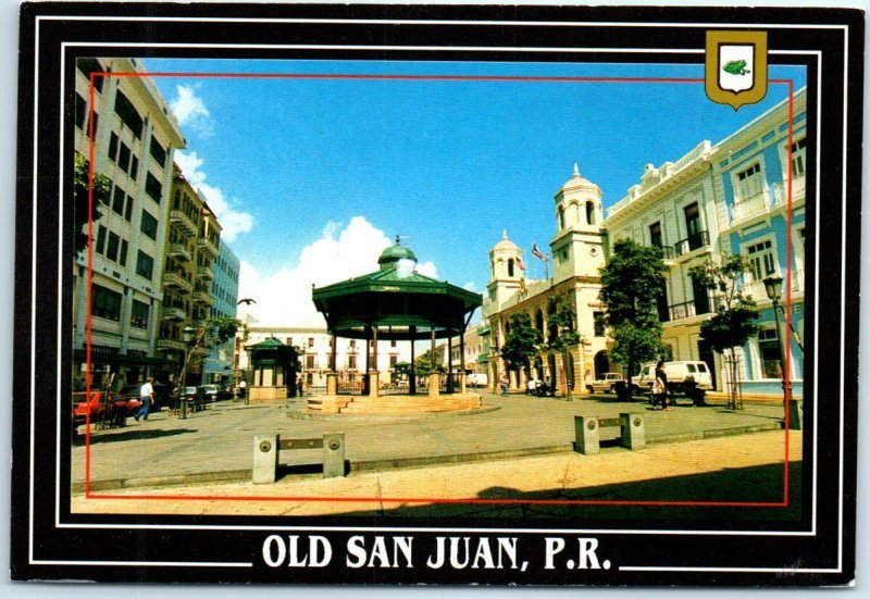 Postcard - Historic Plaza de Armas - Old San Juan, Puerto Rico 