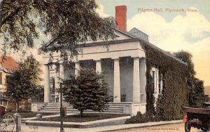 Pilgrim Hall in Plymouth, Massachusetts