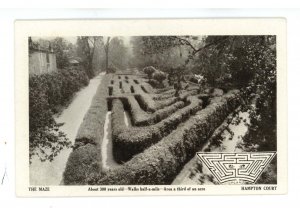 UK - England, Hampton Court Palace, The Maze & Diagram