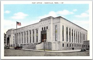 Post Office Nashville Tennessee United States Postal Service Building Postcard