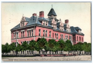 1912 Sacred Heart Academy Missoula Montana MT Antique Posted Postcard