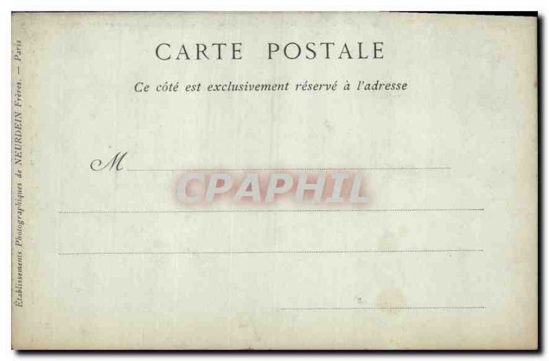 Postcard Old Gallardon Old House