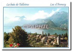 Modern Postcard Lake Annecy Haute Savoie France The village of Talloires