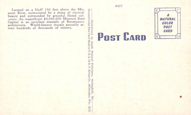 State Capitol,Jefferson City,MO