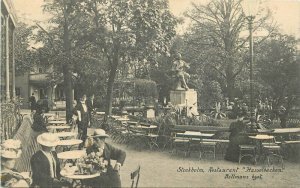 Sweden Stockholm advertising C-1910 Restaurant Postcard 22-5732