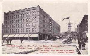 Oxford Hotel Denver Colorado 1910c postcard