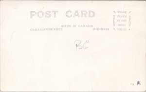 Yarrow BC Yarrow Brethren Mennonite Church Scarce RPPC Postcard H50 *as is