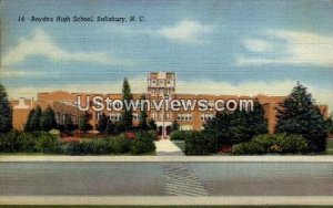 Boyden High School - Salisbury, North Carolina NC  