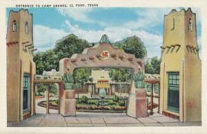 EL PASO , Texas, 1930-40s ; Camp Grande