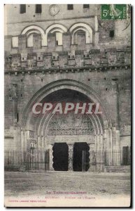 Moissac - Porch of & # 39Eglise - Old Postcard