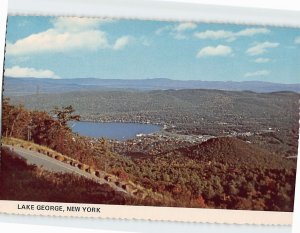 Postcard Lake George From Prospect Mountain Lake George New York USA