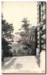 Old Postcard Salies-de-Bearn Vue Prize De La Terrasse From I & # 39hotel Bell...