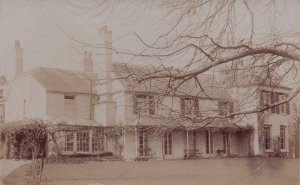 High House Kenton Devon Antique From Resident Real Photo Postcard