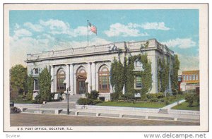 U. S. Post Office, DECATUR, Illinois, 1910-1920s