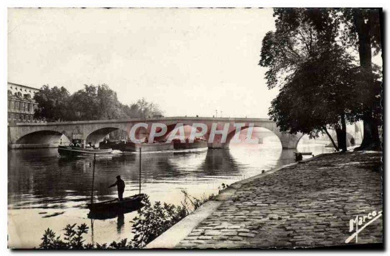 Our Modern Postcard Paris Pont Royal one morning d & # 39automne
