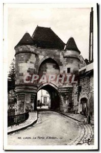 Old Postcard Laon Gate Ardon