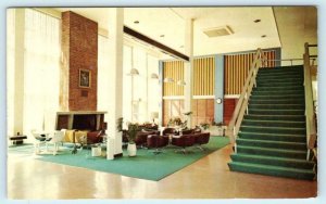BILOXI, Mississippi MS ~ Lounge Vandenberg Hall KEESLER AIR FORCE BASE  Postcard
