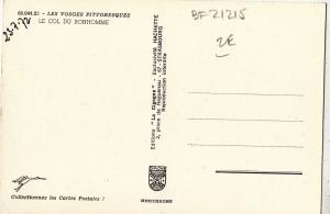 BF21215 le col du bonhomme  france front/back image