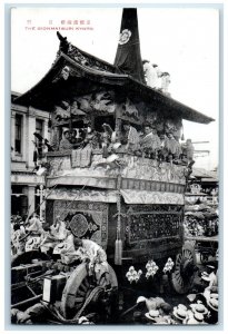 c1950s The Gionmatsuri Festival Religious Elements in Float Kyoto Japan Postcard