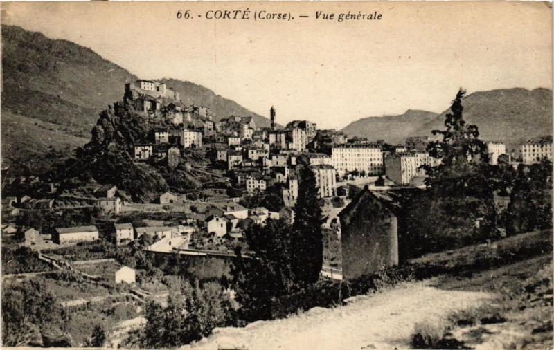 CPA CORSE CORTE - Vue générale (711539)