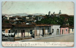 Postcard Cuba Santiago De Cuba View of City c1907 View X4