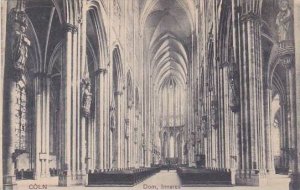 Germany Koeln Dom Inneres