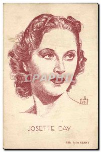 Postcard Modern Cinema Josette Day