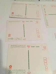 Lot Of 10 Ten 1970 Japan Expo Postcards Oversized Tower Tree Pavilions Hostesses