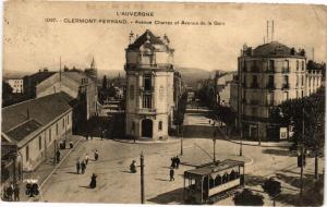 CPA L'Auvergne-CLERMONT-FERRAND - Avenue Charras et Avenue de la Gare (221788)