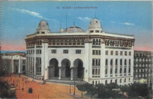 ALGERIA Alger c1910 Postcard La Nouvelle Poste New Post Office