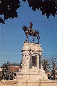 RICHMOND VIRGINIA-ROBERT E LEE MONUMENT-CONFEDERATE CIVIL WAR GENERAL POSTCARD 