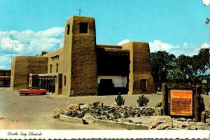 New Mexico Santa Fe Cristo Rey Church