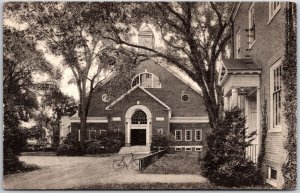 1940 Scott Gymnasium Smith College Northampton Massachusetts MA Posted Postcard