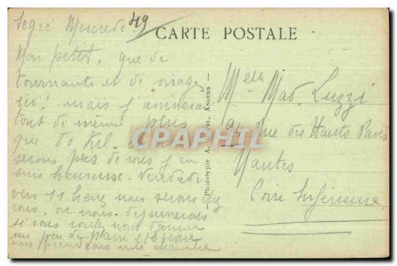 Old Postcard Segre (M and L) The Under Prefecture and I Oudon