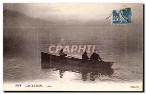 Old Postcard Lac Leman