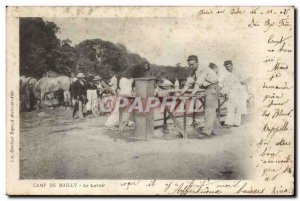 Militaria Camp of Mailly Postcard Old Wash House