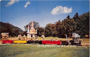 Real Steam Train, Lake of Makebeliebe Upper Jay, NY, USA Unused 